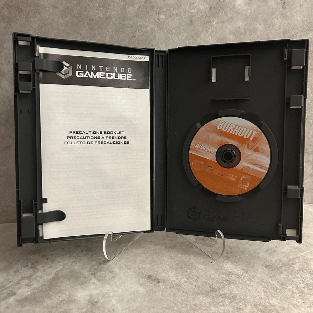 Burnout (Nintendo GameCube, 2002) Disc And Artwork Only No Manual